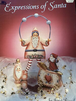 Decorative Tole Painting Book: Expressions of Santa by Janet Riegel