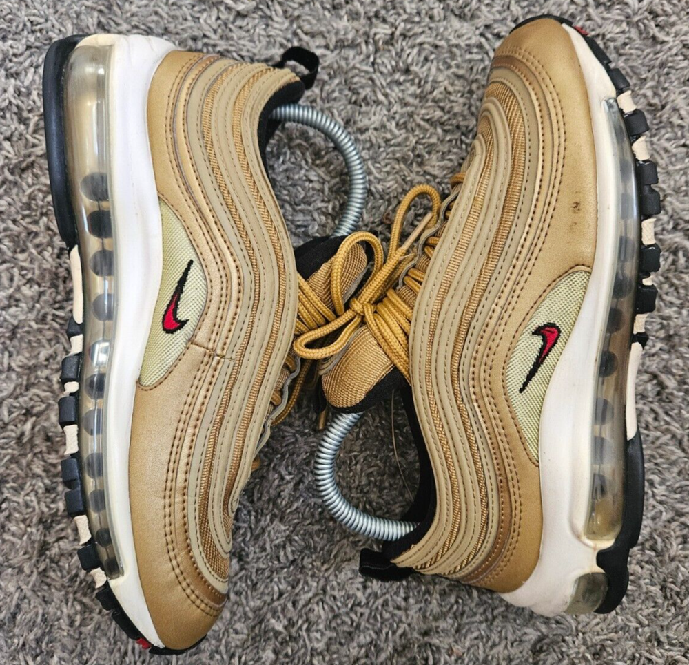 Women's Nike Air Max 97 Metallic Gold Size 7.5 2010 Release  