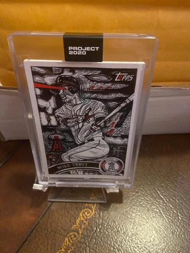 TOPPS PROJECT 2020 BASEBALL MIKE TROUT 2011 TOPPS UPDATE CARD # 121 BY JK5