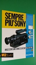 1988 Advertising - SONY Video 8 Handycam CCD-V50E Advertising clipping Advertising