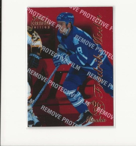 1996 Select Certified Fredrik Modin [Red] #112 card