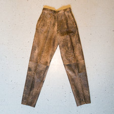 Yohji Yamamoto Pour Homme EARLIEST LABEL Leather Pants