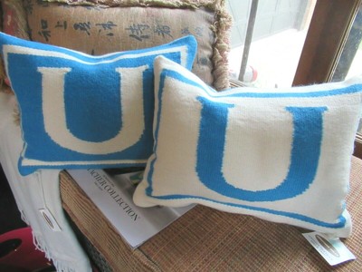 jonathan adler initial pillow