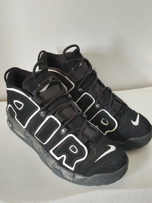 zapatillas nike air uptempo black white scottie pippen