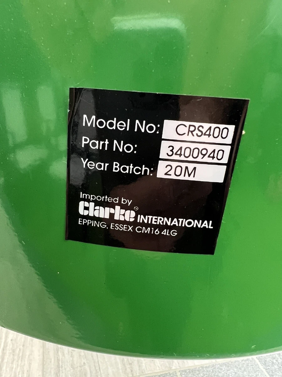 Clarke CRS400 Rotary Soil Sifter Compost Sieve Large Earth Riddle
