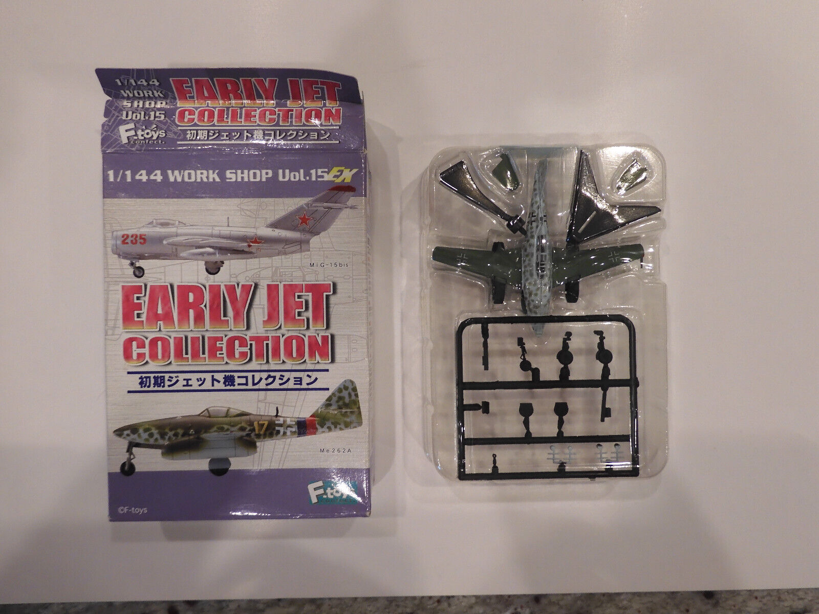 EARLY JET COLLECTION 1/144 - Me262B - Work Shop VOL. 15 - F-Toys - NEW - Opened