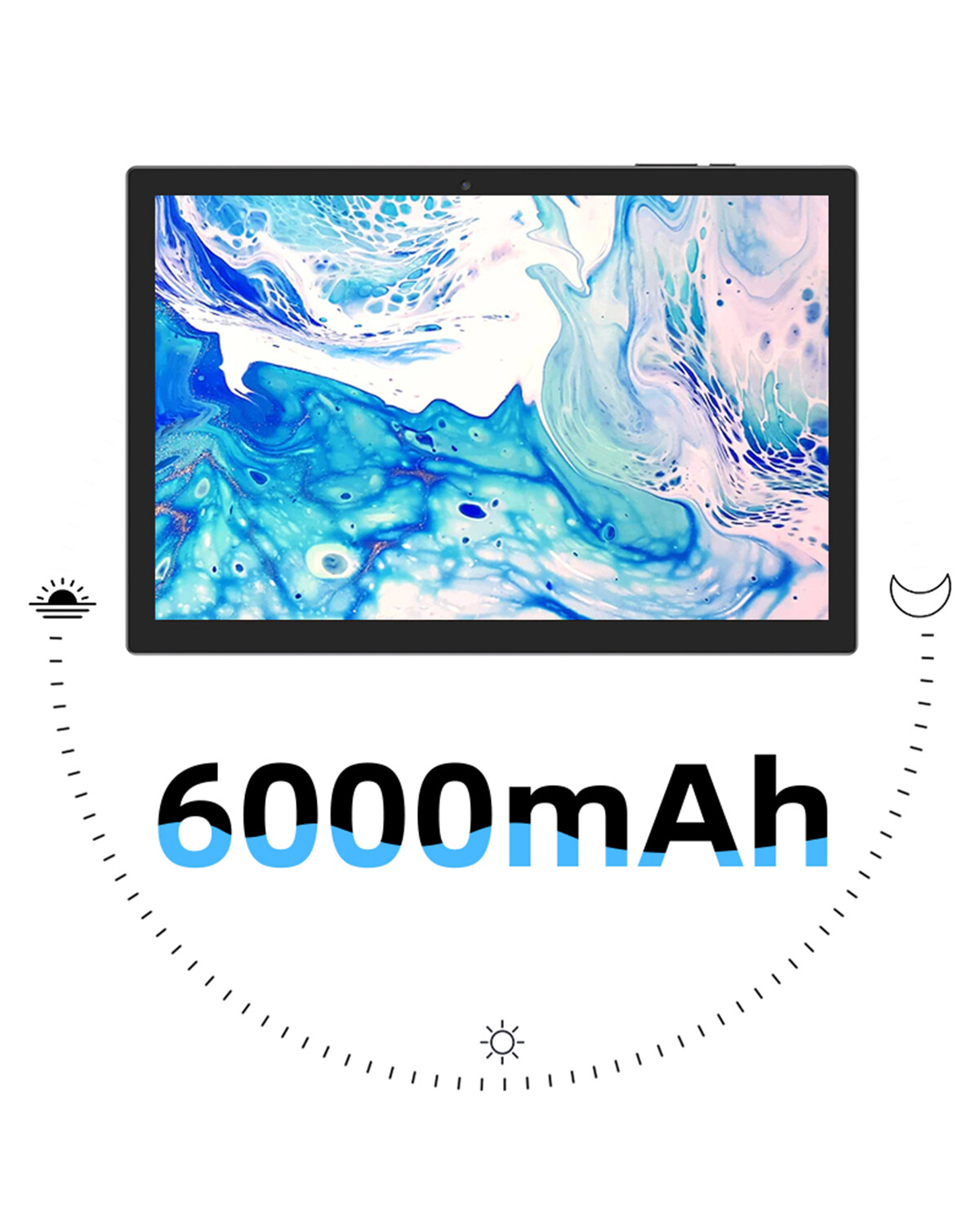 10 Inch Android 11 Tablet by PEICHENG - 64GB Storage, Quad-Core Processor, HD IPS Display - Image 6