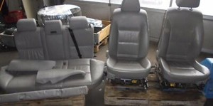 Sitze Ledersitze Lederausstattung DAKOTA GRAU BMW 530d E61 Touring