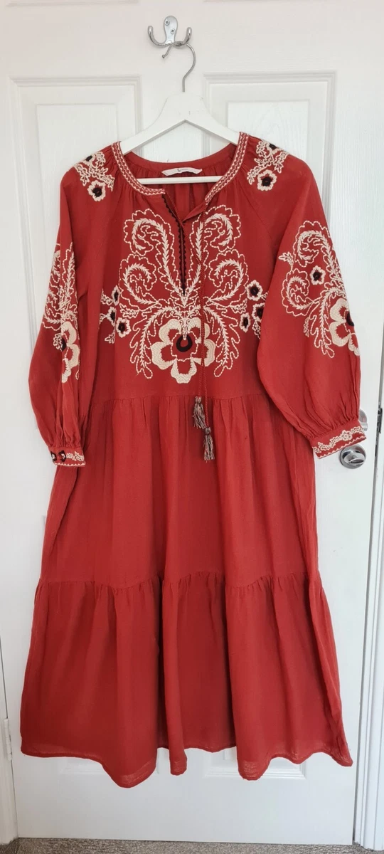 open lace back dress Girls Festive Red Sleeveless Tutu Dress 11 Years / Red