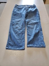 Lee Slender Secret Lower On The Waist Size 8 Medium Women's Capri Rn130273