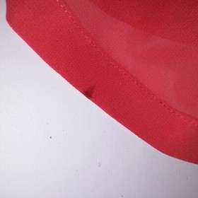 Vintage Victoria Secret Robe Kimono One Size Sexy Orange Sheer Tie Waist 2000