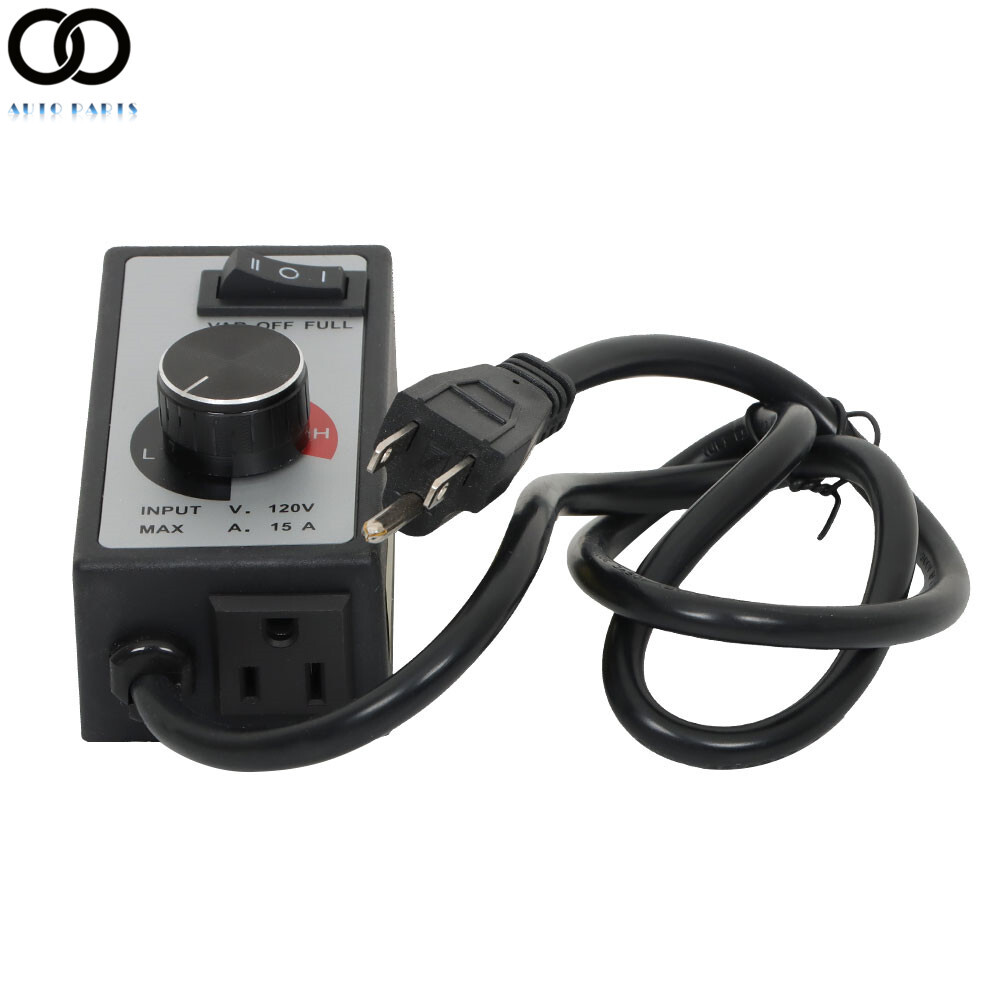Router Fan Speed Controller – AC 120V Variable Rheostat For Electric Motors, New, 1-Year Warranty
