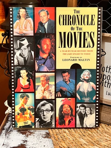 The Chronicle of the Movies  A Year-by-year History, 1st Print, 1991, HC/DC