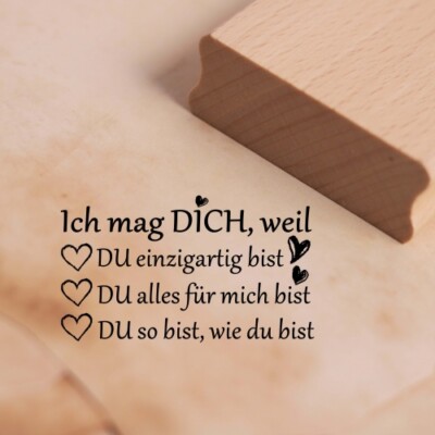 Kleiner Liebesbrief Motivstempel – In Briefmarken-Optik Für Karten, Scrapbooking & Persönliche Grüße