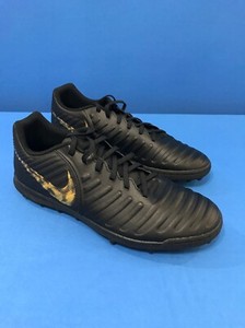 Nike Tiempo Legend X7 TF Men's Turf Soccer Shoes Black \u0026 Gold AH7248-077 |  eBay