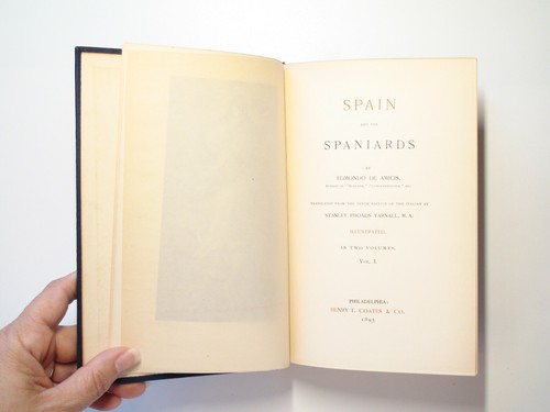 Spain and the Spaniards, Edmondo de Amicis, Complete in 2 Vols, 1st Ed, 1895 - Picture 3 of 11