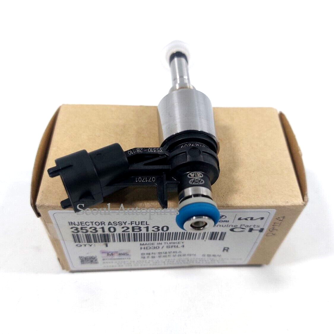 Fuel Injector 353102B130 For 20122017 Hyundai ACCENT VELOSTER Kia RIO