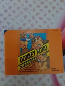 Donkey Kong Classics - Nintendo NES Anleitung Manual
