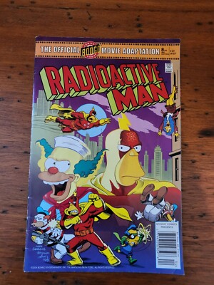 RADIOACTIVE MAN MOVIE ADAPTATION #1 (Bongo Comics 2004) 