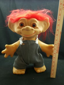 Vintage 1960's Extra Large Troll Doll 