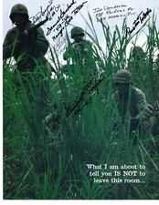 Navajo Code Talkers   6 Original Autographs o...