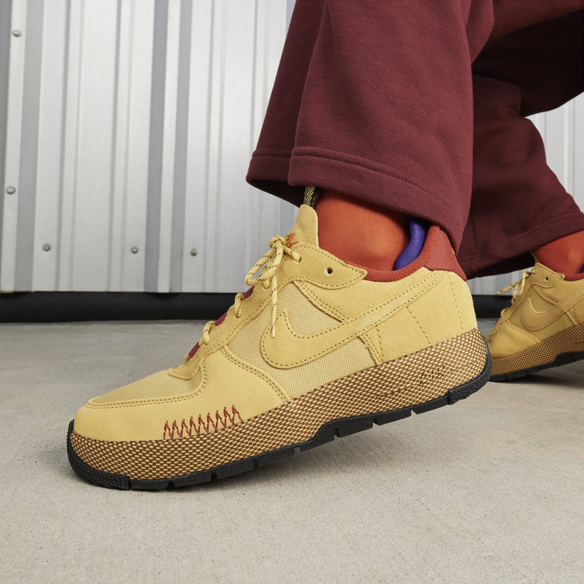 NIKE W AIR FORCE 1 WILD ウィートゴールド NIKE W AIR FORCE 1 WILD ウィートゴールド Nike Air Force 1