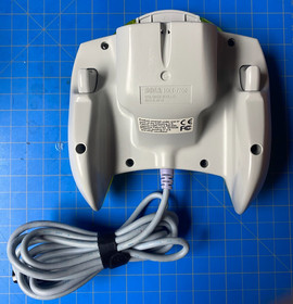 Official Sega Dreamcast Clear Yellow Controller (HKT-7700) w/ Box, Manual & Bag