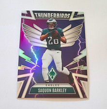 Saquon Barkley - Philadelphia Eagles - Panini 2025 Phoenix Thunderbirds Refracto