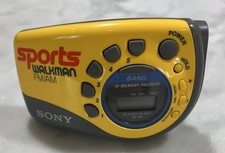 Sony Sports Walkman AM/FM Radio Arm Band Tested And Works