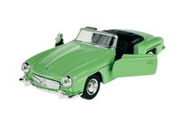 Welly Old Timer 1955 MERCEDES-BENZ 190SL Grun 1:34 Die Cast Metal Neu Im Kasten