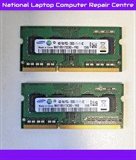 Samsung 8GB 2X4GB DDR3 1RX8 1600MHz M471B5173CB0-YK0 SODIMM Laptop Memory RAM