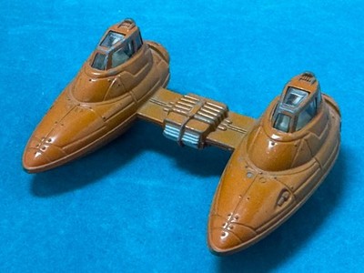 Star Wars Vintage Twin-Pod Cloud Car Diecast Metall 1980 Kenner!