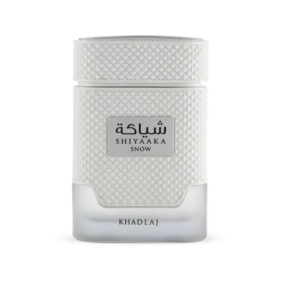 Shiyaaka Snow Blanc de Khadlaj élixir de parfum haut de gamme 100 ml en flacon luxe