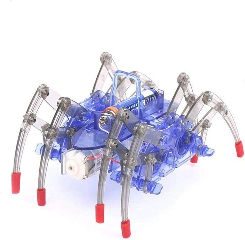 STEM Spider Robot Toy Kit DIY Educational Science Project Kids Building Gift 6+
