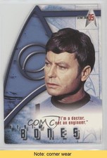 2001 Rittenhouse Star Trek: 35 Best of Bones Dr Leonard McCoy #BB6 READ 0b3
