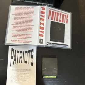 Authentic Vectrex Patriots by John Dondzilla  Original Release, CIB, Please Read