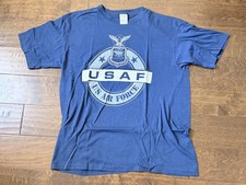 Vintage US Air Force Single Stitch T Shirt XL Jostens 90s Military Tee USA