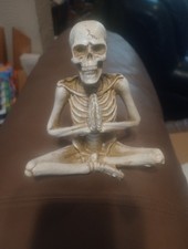 Skeleton White Resin Figurines Halloween Decorations