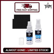 Lens and Screen Cleaning Kit 2x Spray 2x Microfiber Cloth for Camera Smartpho...
