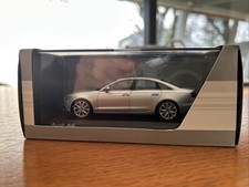Original Audi A6 Limousine 1:43, Eissilber Modellauto