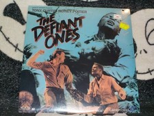 The Defiant Ones NEW SEALED Laserdisc LD Tony Curtis Sidney Poitier Free Ship 50