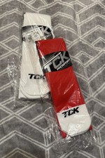 TCK Baseball Softball Socks Scarlet and White New with Tags Lot of 2