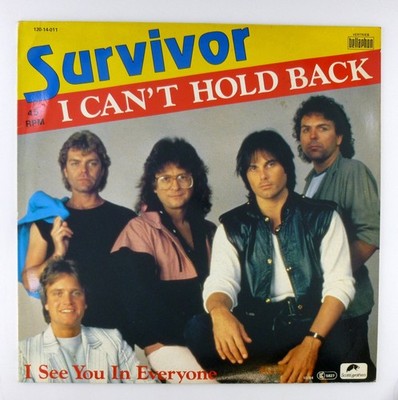 12'' Maxi - Survivor   I Can't Hold Back - D883 D08
