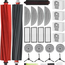 26 PCS Accessories Kit for Roborock S8 MaxV Ultra Robot Vacuum, 2 Main Brushe...