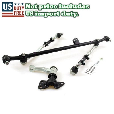 Fit 85-99 NISSAN DATSUN D21 KING CAB HARDBODY 1SET TIE ROD IDLER ARM CENTER LINK