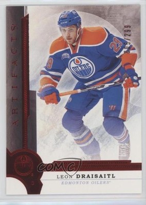 2016-17 Upper Deck Artifacts Ruby 5/299 Leon Draisaitl #97 fv7
