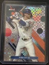 2025 Topps Finest - Common Bobby Witt Jr. #28 Checkerboard Refractor