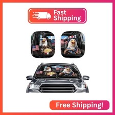 Renewold Car Front Windshield Sunshade Summer Blocks Sun Heat Sun Visor Shield O
