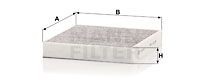 MANN-FILTER CUK2440 Filter, Innenraumluft für FORD VOLVO