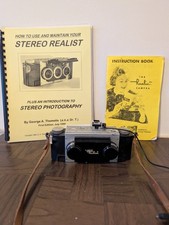 Vintage David White Stereo Realist 3-D Camera, 35 mm F:3.5 Anastigmat Lens